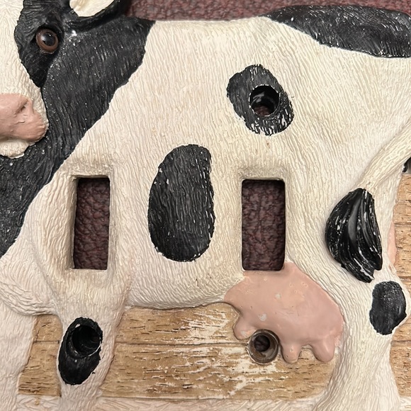 Cow light switch cover *must bundle* - Picture 3 of 4